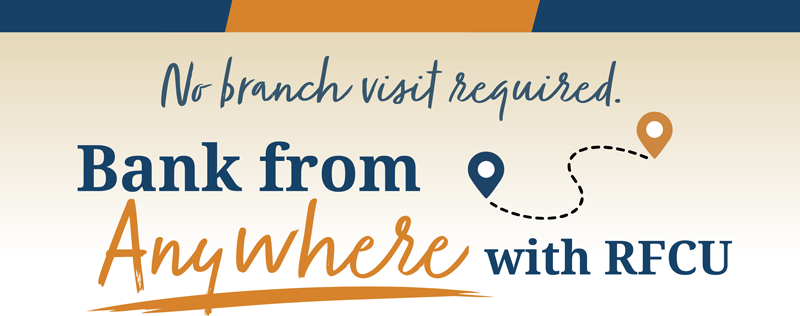 Header that says no branch visit required